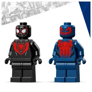 LEGO Marvel 76337 Miles Morales Mech vs. Spider-Man 2099 135 Pcs miniatura 5